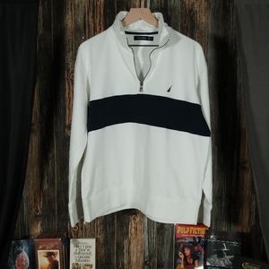 Nautica half Zip up Size L